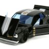 1971 Nissan Skyline GT-R RHD (Right Hand Drive) Black with Silver Stripe and Mikey Diecast Figure "Tokyo Revengers" (2021) TV Series "Anime Hollywood Rides" Series 1/24 Diecast Model Car by Jada - Image 2