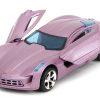 2009 Chevrolet Corvette Stingray Concept Pink Metallic with Blue Tinted Windows "Pink Slips" Series 1/32 Diecast Model Car by Jada - Image 4