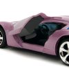 2009 Chevrolet Corvette Stingray Concept Pink Metallic with Blue Tinted Windows "Pink Slips" Series 1/32 Diecast Model Car by Jada - Image 3