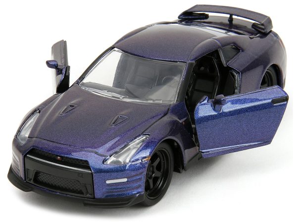 2009 Nissan GT-R (R35) Purple Metallic "Pink Slips" Series 1/32 Diecast Model Car by Jada - Image 5