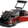 1972 Datsun 240Z Black and Red Metallic with Graphics "Fast X" (2023) Movie "Fast & Furious" Series 1/24 Diecast Model Car by Jada - Image 2