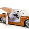 1987 Buick Grand National Orange Metallic with White Top and Interior "Bigtime Muscle" Series 1/24 Diecast Model Car by Jada - Image 2