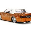 1987 Buick Grand National Orange Metallic with White Top and Interior "Bigtime Muscle" Series 1/24 Diecast Model Car by Jada - Image 5