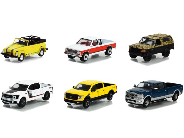 "All Terrain" Series 14 Set of 6 pieces 1/64 Diecast Model Cars by Greenlight - Image 2
