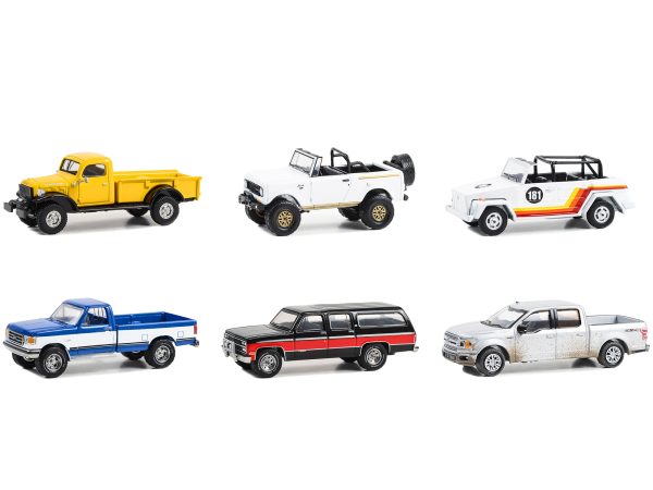 "All Terrain" Series 15 Set of 6 pieces 1/64 Diecast Model Cars by Greenlight - Image 2