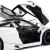 McLaren 720S White Metallic with Black Top "Pink Slips" Series 1/24 Diecast Model Car by Jada - Image 3
