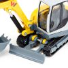 Wacker Neuson ET65 Track Excavator Yellow and Gray 1/50 Diecast Model by Siku - Image 4
