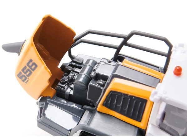 Liebherr L556 Wheel Loader Yellow with White Cabin 1/50 Diecast Model by Siku - Image 4