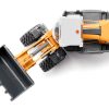 Liebherr L556 Wheel Loader Yellow with White Cabin 1/50 Diecast Model by Siku - Image 2