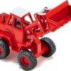 Kramer 411 Wheel Loader Red with White Top 1/50 Diecast Model by Siku - Image 2