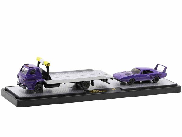 Auto Haulers Set of 3 Trucks Release 53 Limited Edition to 8400 pieces Worldwide 1/64 Diecast Model Cars by M2 Machines - Image 3