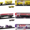 Auto Haulers Set of 3 Trucks Release 58 Limited Edition to 8400 pieces Worldwide 1/64 Diecast Model Cars by M2 Machines