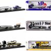 Auto Haulers Set of 3 Trucks Release 61 Limited Edition to 8400 pieces Worldwide 1/64 Diecast Model Cars by M2 Machines