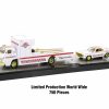Auto Haulers Set of 3 Trucks Release 66 Limited Edition to 9600 pieces Worldwide 1/64 Diecast Models by M2 Machines - Image 2