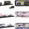 Auto Haulers Set of 3 Trucks Release 66 Limited Edition to 9600 pieces Worldwide 1/64 Diecast Models by M2 Machines