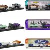 Auto Haulers Set of 3 Trucks Release 67 Limited Edition to 9600 pieces Worldwide 1/64 Diecast Model Cars by M2 Machines