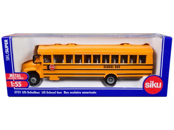 United States School Bus Yellow 1/55 Diecast Model by Siku - Image 2