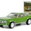 1973 Chevrolet Chevelle Laguna Colonnade Hardtop Coupe Green Metallic "New Laguna. Chevelle At Its Very Best" "Vintage Ad Cars" Series 7 1/64 Diecast Model Car by Greenlight - Image 2