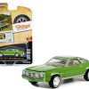1973 Chevrolet Chevelle Laguna Colonnade Hardtop Coupe Green Metallic "New Laguna. Chevelle At Its Very Best" "Vintage Ad Cars" Series 7 1/64 Diecast Model Car by Greenlight