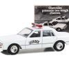 1980 Chevrolet Impala 9C1 Police White "Chevrolet Presents Two Tough Choices" "Vintage Ad Cars" Series 9 1/64 Diecast Model Car by Greenlight - Image 2