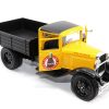 1931 Ford Model AA Pickup Truck Yellow and Black "Drink it Ice Cold for Sparkling Refreshment - Coca-Cola" 1/24 Diecast Model Car by Motor City Classics - Image 2