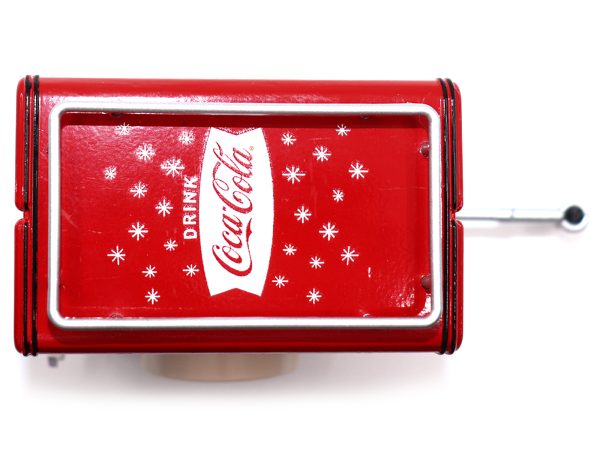 Travel Trailer Cream with Red Top "Pause and Refresh Yourself Drink Delicious Coca-Cola" 1/24 Diecast Model Car by Motor City Classics - Image 3