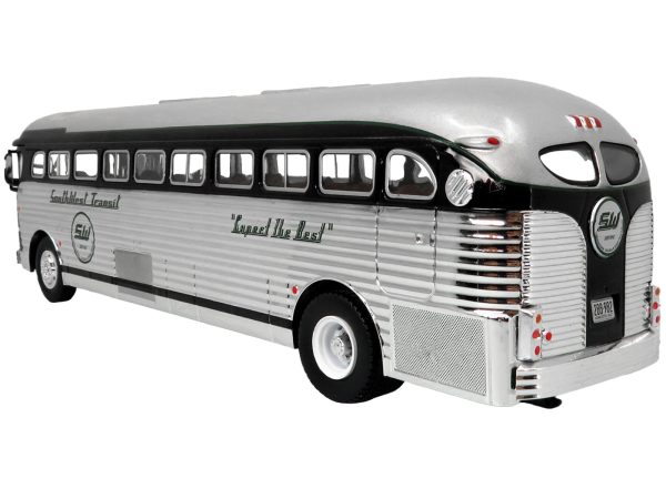 1948 GM PD-4151 Silversides Coach Bus "Southwest Transit: Expect the Best" "Vintage Bus & Motorcoach Collection" 1/43 Diecast Model by Iconic Replicas - Image 3