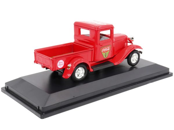 1934 Ford Pickup Truck "Coca-Cola" Red 1/43 Diecast Model Car by Motor City Classics - Image 2