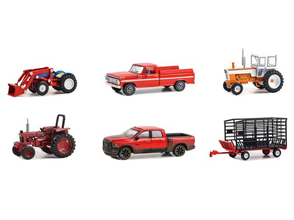 "Down on the Farm" Series Set of 6 pieces Release 8 1/64 Diecast Models by Greenlight - Image 2