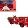 1973 Ward LaFrance Ambassador Fire Engine "Los Angeles County Fire Department" LA County FD (LACFD) "Emergency! 50th Anniversary" (1972-2022) Limited Edition to 3000 pieces Worldwide 1/50 Diecast Model by Iconic Replicas - Image 4