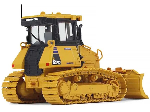 Komatsu D51PXi-24 Dozer with Hitch 1/50 Diecast Model by First Gear - Image 2