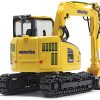 Komatsu PC78US-11 Excavator Yellow 1/50 Diecast Model by DCP/First Gear - Image 5