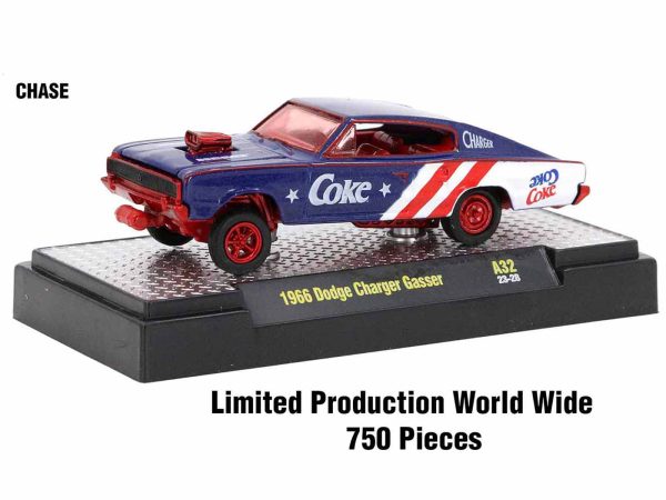 "Coca-Cola" Set of 3 pieces Release 32 Limited Edition to 9250 pieces Worldwide 1/64 Diecast Model Cars by M2 Machines - Image 2