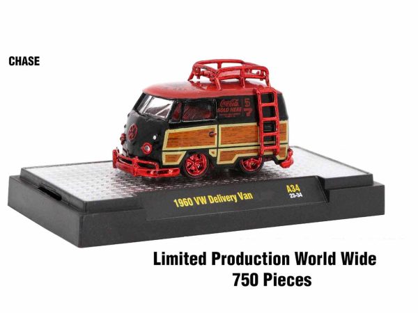 "Coca-Cola" Set of 3 pieces Release 34 Limited Edition to 10000 pieces Worldwide 1/64 Diecast Model Cars by M2 Machines - Image 2