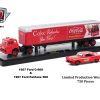 Auto Haulers "Coca-Cola" Release Set of 3 Trucks 1/64 Diecast Models by M2 Machines - Image 2