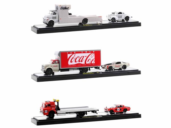 Auto Haulers "Coca-Cola" Set of 3 pieces Release 19 Limited Edition to 8400 pieces Worldwide 1/64 Diecast Models by M2 Machines - Image 4