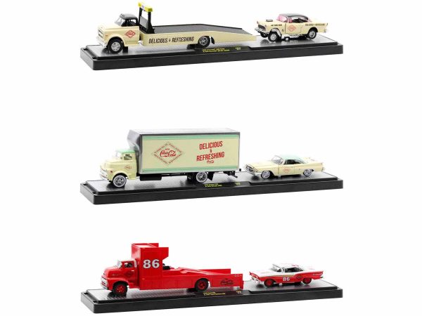 Auto Haulers "Coca-Cola" Set of 3 pieces Release 20 Limited Edition to 8400 pieces Worldwide 1/64 Diecast Models by M2 Machines - Image 4