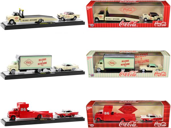 Auto Haulers "Coca-Cola" Set of 3 pieces Release 20 Limited Edition to 8400 pieces Worldwide 1/64 Diecast Models by M2 Machines - Image 5