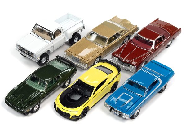 Auto World Premium 2022 Set B of 6 pieces Release 1 1/64 Diecast Model Cars by Auto World - Image 2