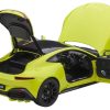 2019 Aston Martin Vantage RHD (Right Hand Drive) Lime Essence Green with Carbon Top 1/18 Model Car by Autoart - Image 2