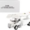 Kenworth T380 with Altec AA55 Aerial Service Truck White "Transport Series" 1/32 Diecast Model by Diecast Masters - Image 4
