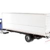 Kenworth T280 with Supreme Signature Van Truck Body Blue and White "Transport Series" 1/32 Diecast Model by Diecast Masters - Image 3