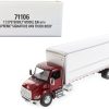 Peterbilt 536 Truck with Supreme Signature Van Body Red Metallic "Transport Series" 1/32 Diecast Model by Diecast Masters - Image 5