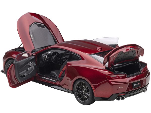 Chevrolet Camaro ZL1 Garnet Red Tintcoat 1/18 Model Car by Autoart - Image 3
