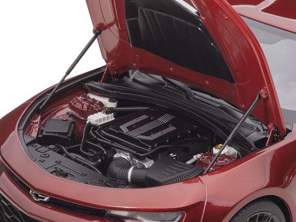 Chevrolet Camaro ZL1 Garnet Red Tintcoat 1/18 Model Car by Autoart - Image 4