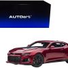 Chevrolet Camaro ZL1 Garnet Red Tintcoat 1/18 Model Car by Autoart