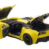 2016 Chevrolet Corvette C7 Z06 C7R Edition Corvette Racing Yellow 1/18 Model Car by Autoart - Image 2