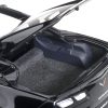 2017 Chevrolet Corvette C7 Grand Sport Black with White Stripe and Yellow Fender Hash Marks 1/18 Model Car by Autoart - Image 3