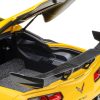 2019 Chevrolet Corvette C7 ZR1 Corvette Racing Yellow Tintcoat with Carbon Top 1/18 Model Car by Autoart - Image 3