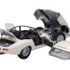 Jaguar Lightweight E Type Roadster RHD (Right Hand Drive) White 1/18 Model Car by Autoart - Image 2